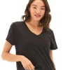 Ada Triblend V-Neck Tee