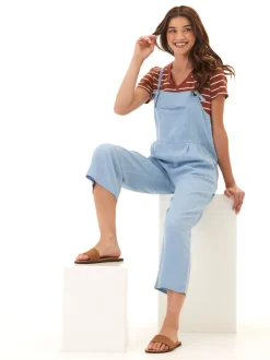 Alexis Stretch Chambray Jumpsuit
