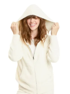 Alyce Fuzzy Knit Hoodie