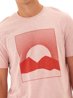 Desert Sunrise Jersey Slub Graphic Tee