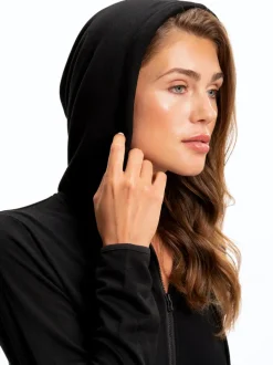 Kyanna FeatherLoop Half Zip Hoodie