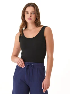Mirabel Luxe Jersey Fitted Crop Tank