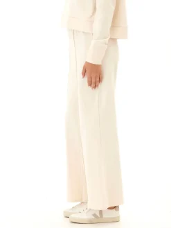 Shiloh Cozy Fleece Rib Mix Wide Leg Pant