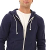 Triblend Zip Fleece Hoodie