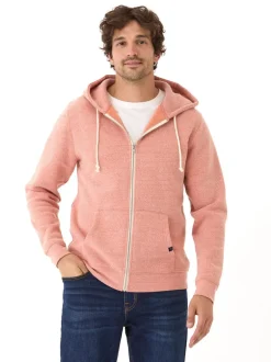 Triblend Zip Fleece Hoodie