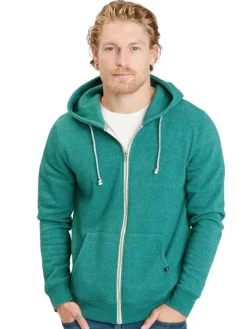 Triblend Zip Fleece Hoodie