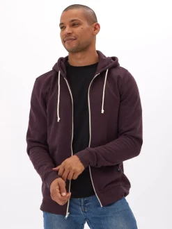 Triblend Zip Fleece Hoodie
