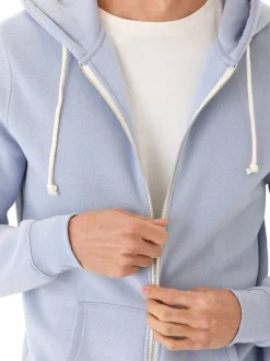 Triblend Zip Fleece Hoodie