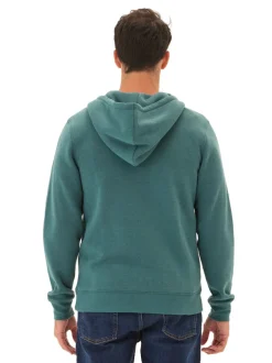 Triblend Zip Fleece Hoodie